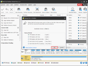 Choose a Wiping Method to Erase SD Card Completely